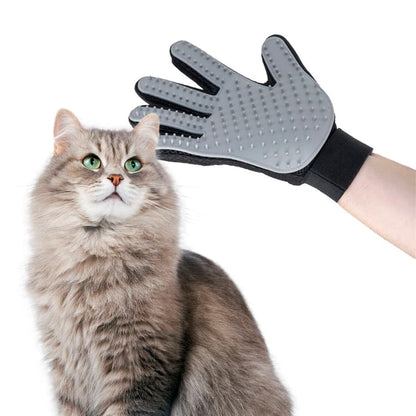 2 - in - 1 Pet Grooming Massage Glove - MegaStore24