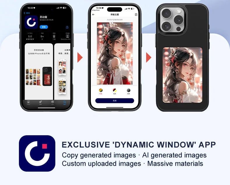 4 - Inch Smart NFC E - Ink DIY Case - MegaStore24