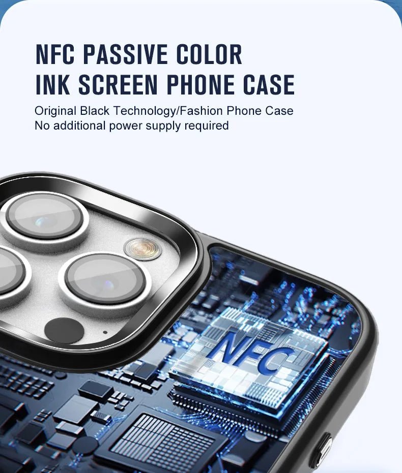 4 - Inch Smart NFC E - Ink DIY Case - MegaStore24