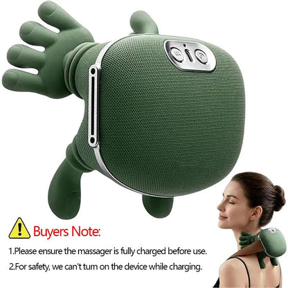4D Bionic Shiatsu Kneading Neck Massager - MegaStore24