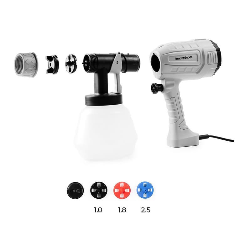 500W HVLP Electric Paint Spray Gun - MegaStore24