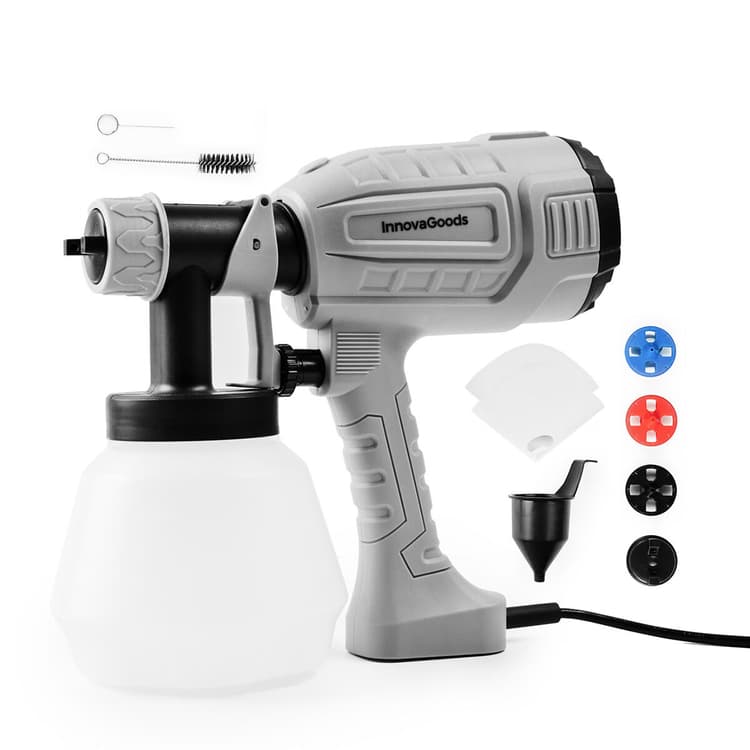 500W HVLP Electric Paint Spray Gun - MegaStore24