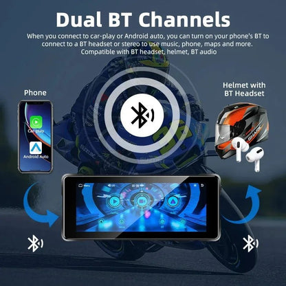 7" Wireless Motorcycle Smart Navigation Display - MegaStore24