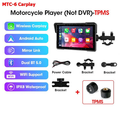 7" Wireless Motorcycle Smart Navigation Display - MegaStore24