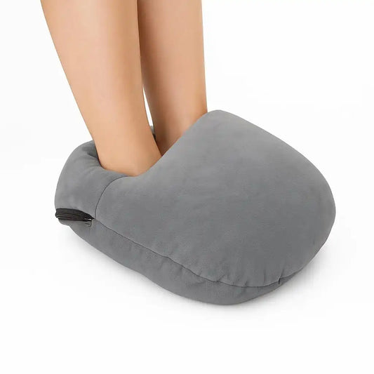 Scaldapiedi elettrico in pile da 500 W - Grigio 