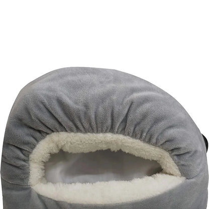 Scaldapiedi elettrico in pile da 500 W - Grigio 