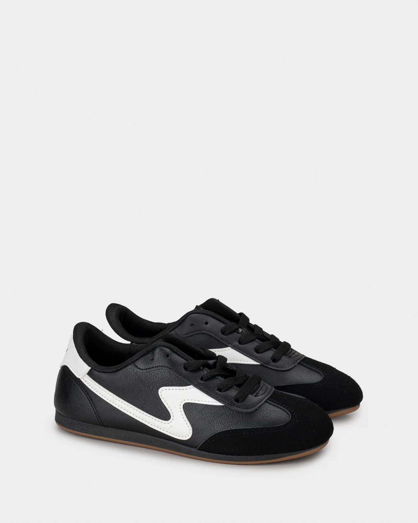 Thick-Sole Graffiti Punk Men's Sneakers