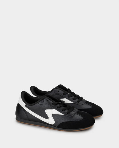 Thick-Sole Graffiti Punk Men's Sneakers