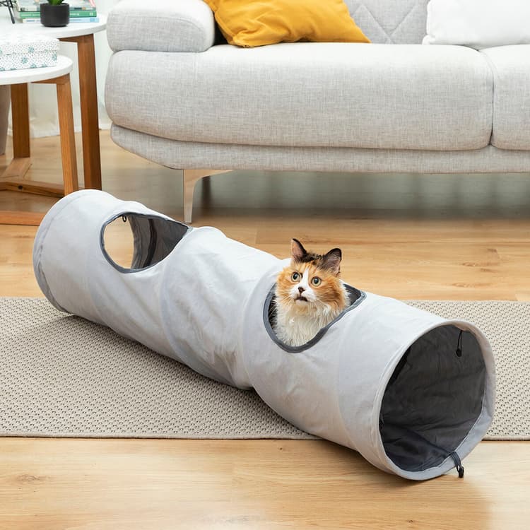 Collapsible Cat Play Tunnel Toy - MegaStore24
