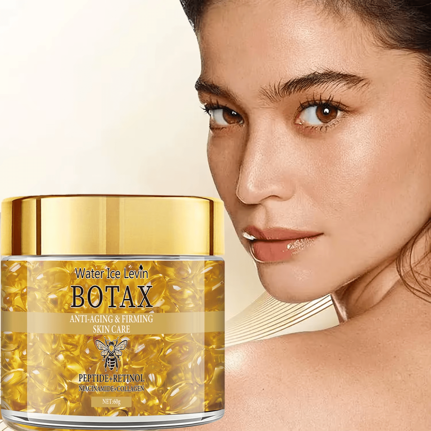 Crema rassodante e lifting al retinolo che ha peptidi ricchi e collagene e acido ialuronico. - MegaStore24