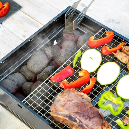 Foldable Portable Charcoal BBQ Grill - MegaStore24
