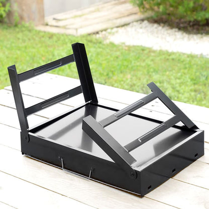 Foldable Portable Charcoal BBQ Grill - MegaStore24
