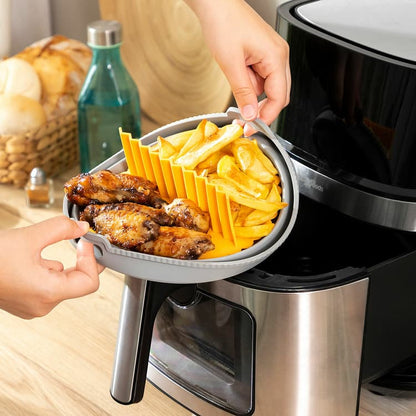 Foldable Silicone Air Fryer Basket - MegaStore24