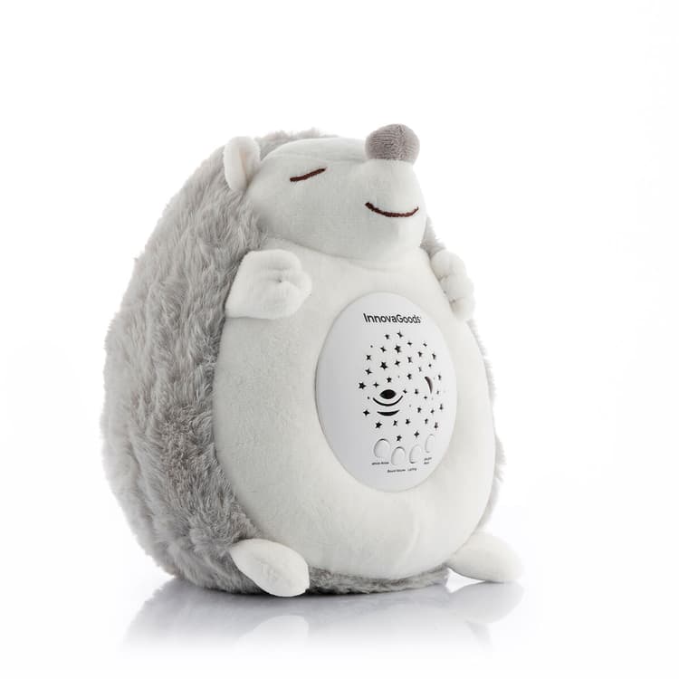 Hedgehog Plush Toy Night Light Projector - MegaStore24