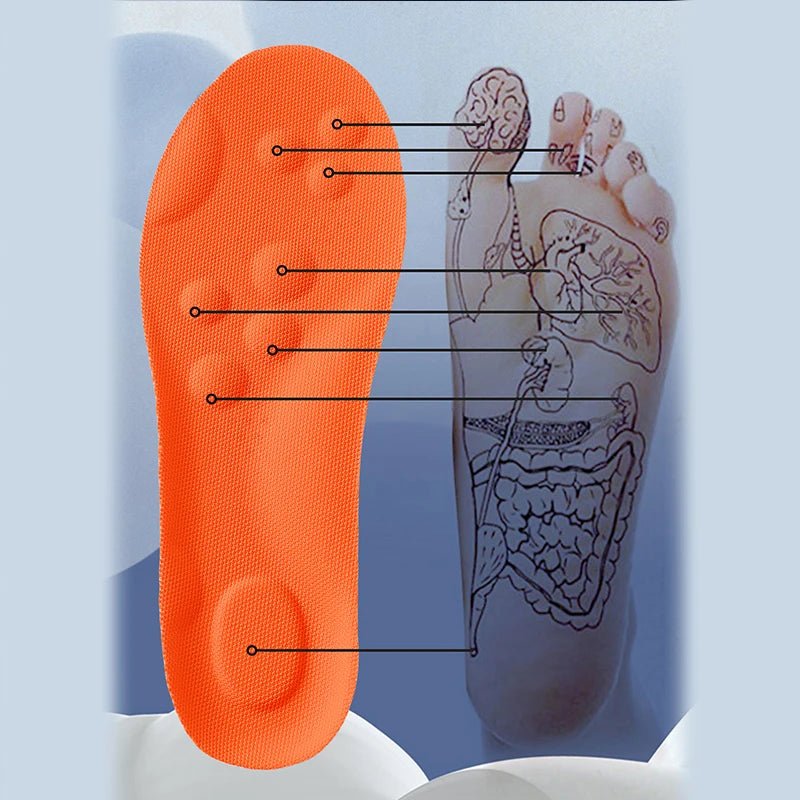 High - Elasticity Latex Sport Orthotic Insoles - MegaStore24
