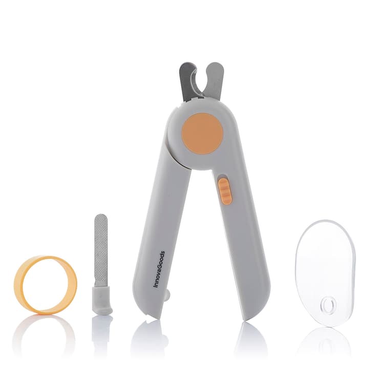 LED Pet Nail Clippers with Nail File - MegaStore24