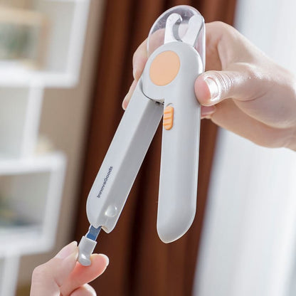 LED Pet Nail Clippers with Nail File - MegaStore24
