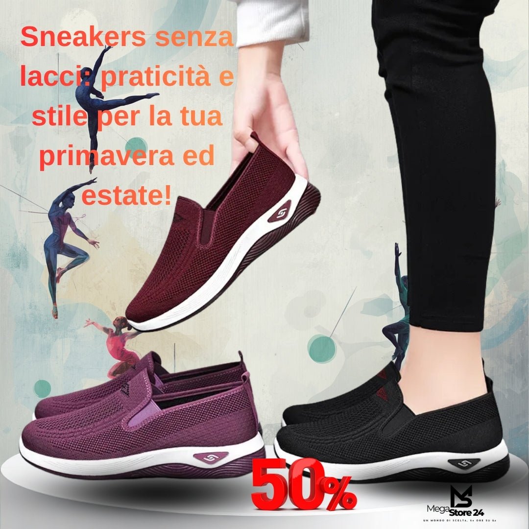 Mocassini sportivi da donna di alta qualità - MegaStore24