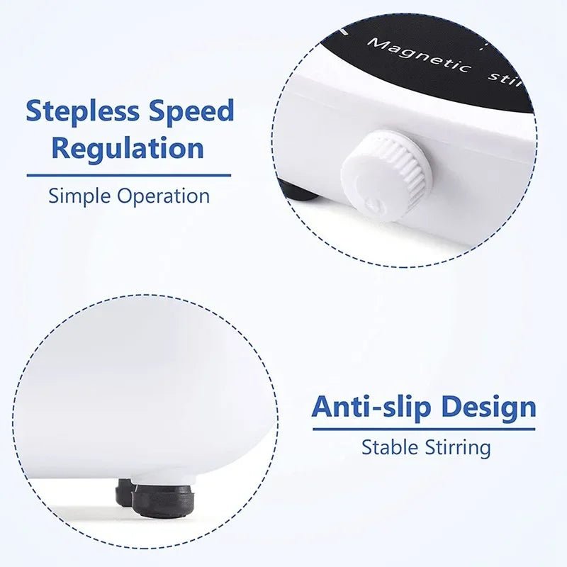 Pro - Mix 4000 RPM Mini Magnetic Stirrer - MegaStore24