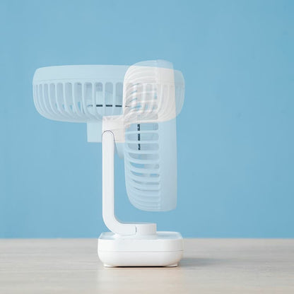 Rechargeable Desk Fan Compact & Portable, 3600 mAh - MegaStore24
