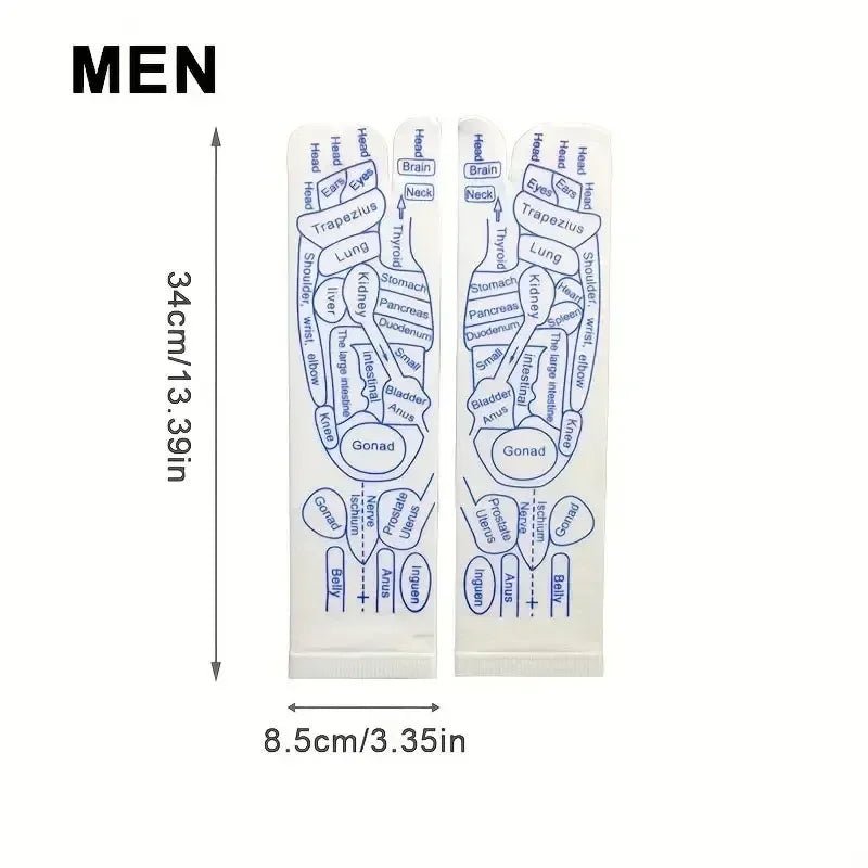 Reflexology Acupressure Socks with Massage Tool Kit - MegaStore24