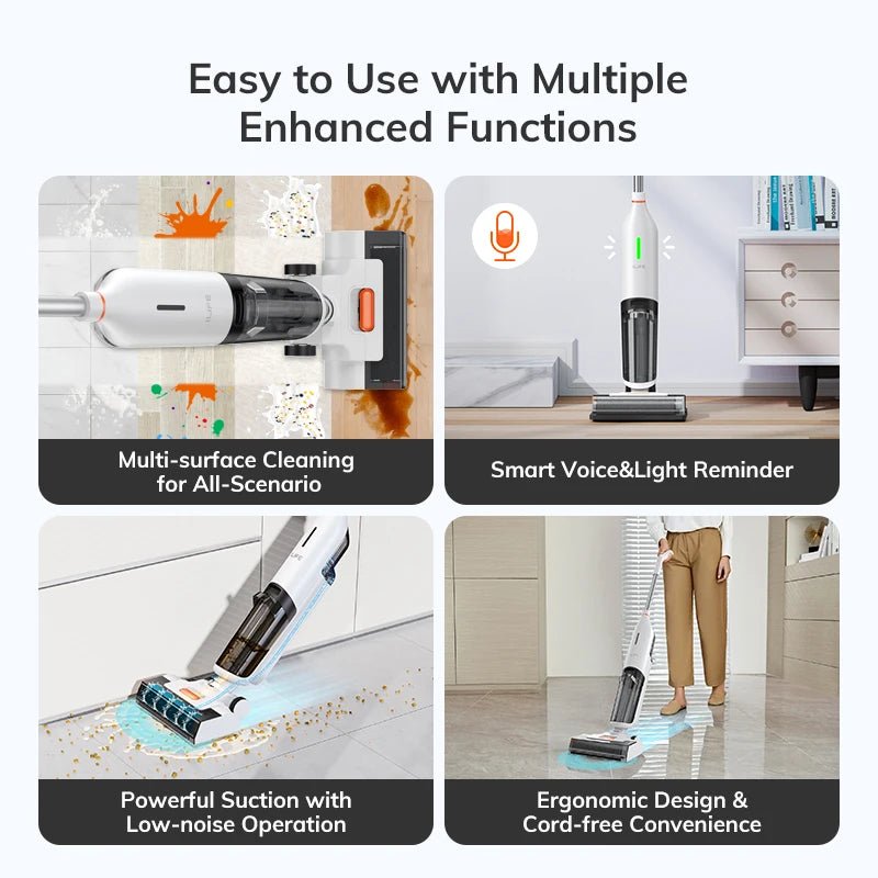 Smart Cordless Wet Dry Floor Washer - MegaStore24