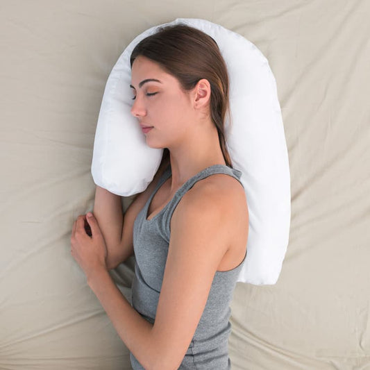 U - Shape Ergonomic Side Sleeper Pillow - MegaStore24