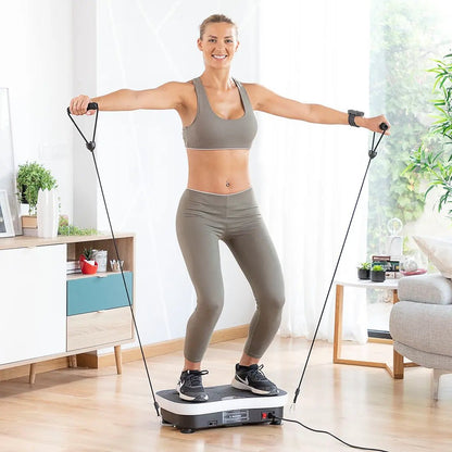 Vibration Training Plate with Remote & Bands - MegaStore24