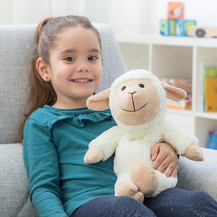 Warming & Cooling Lavender Sheep Plush Toy - MegaStore24